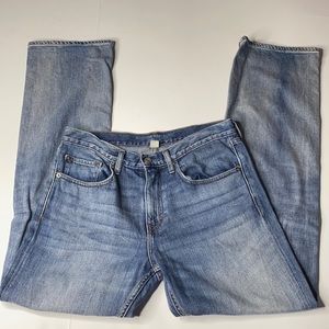 Banana Republic, 31 x 30 Straight Blue Jeans